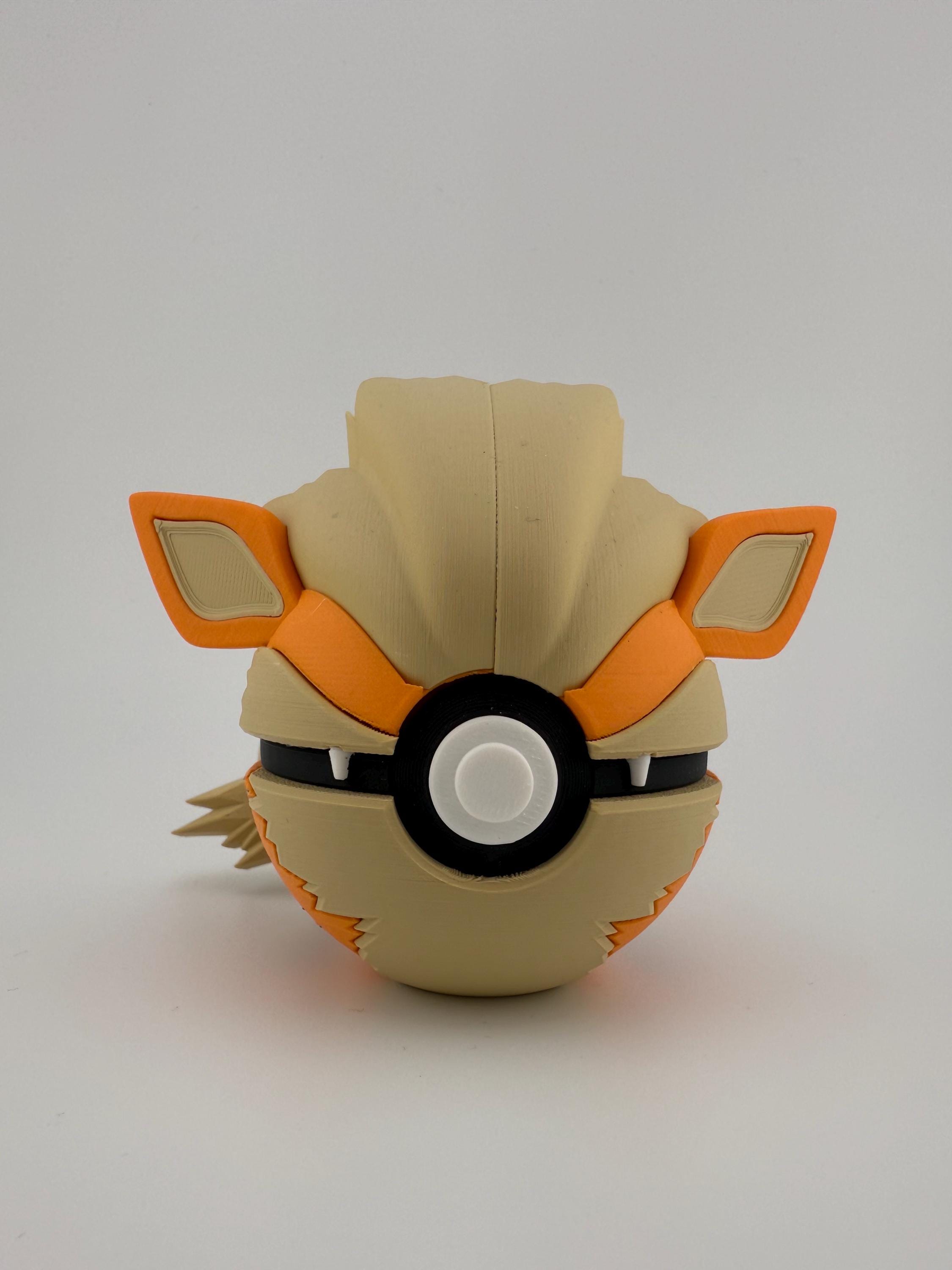 Arcanine & Growlithe Pokeball Bundle | 3D Printed Pokémon Desk Decor — photo 2