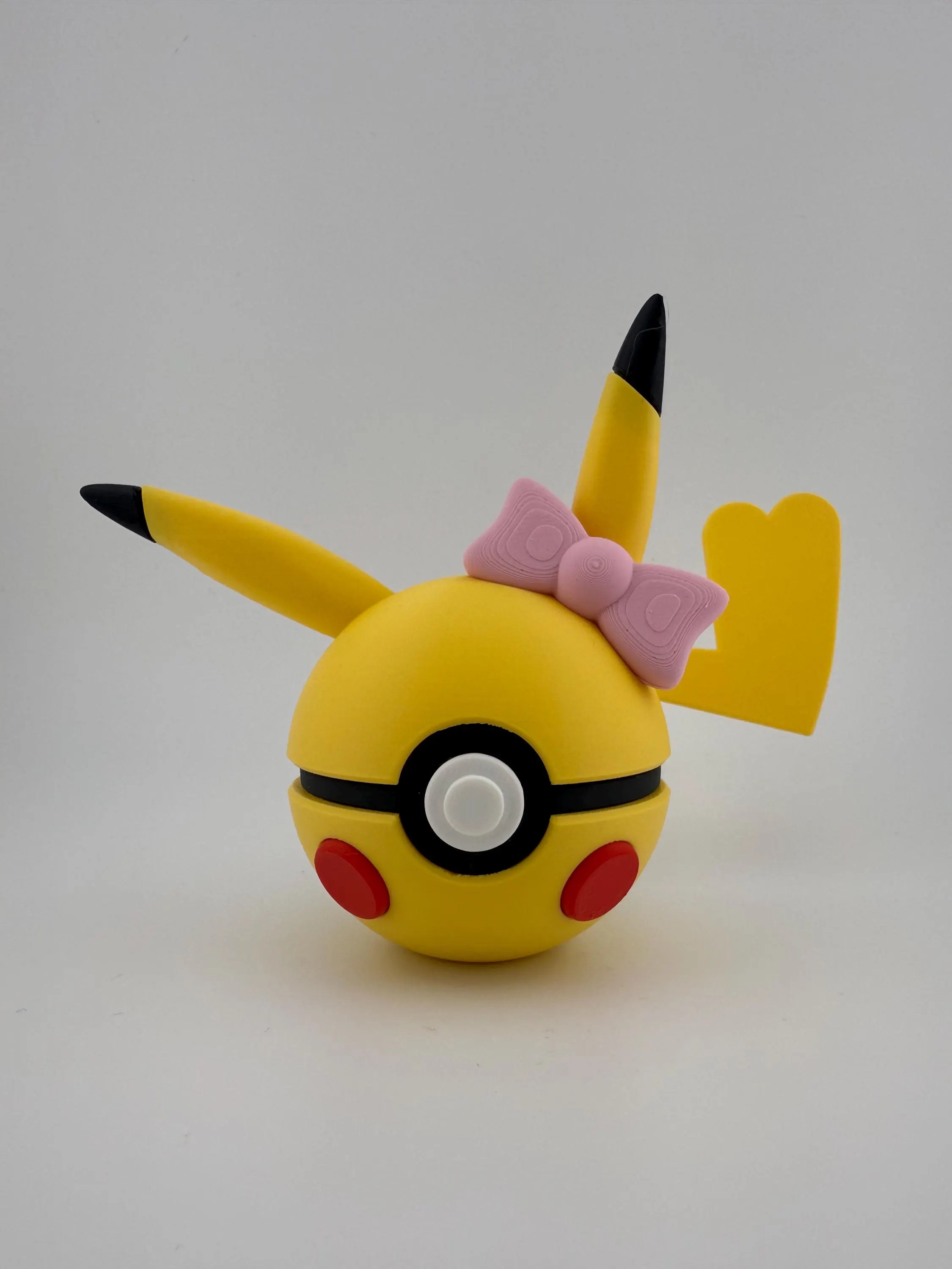 Shiny Pikachu Pokeball | 3D Printed Pokemon Decor Piece — photo 2