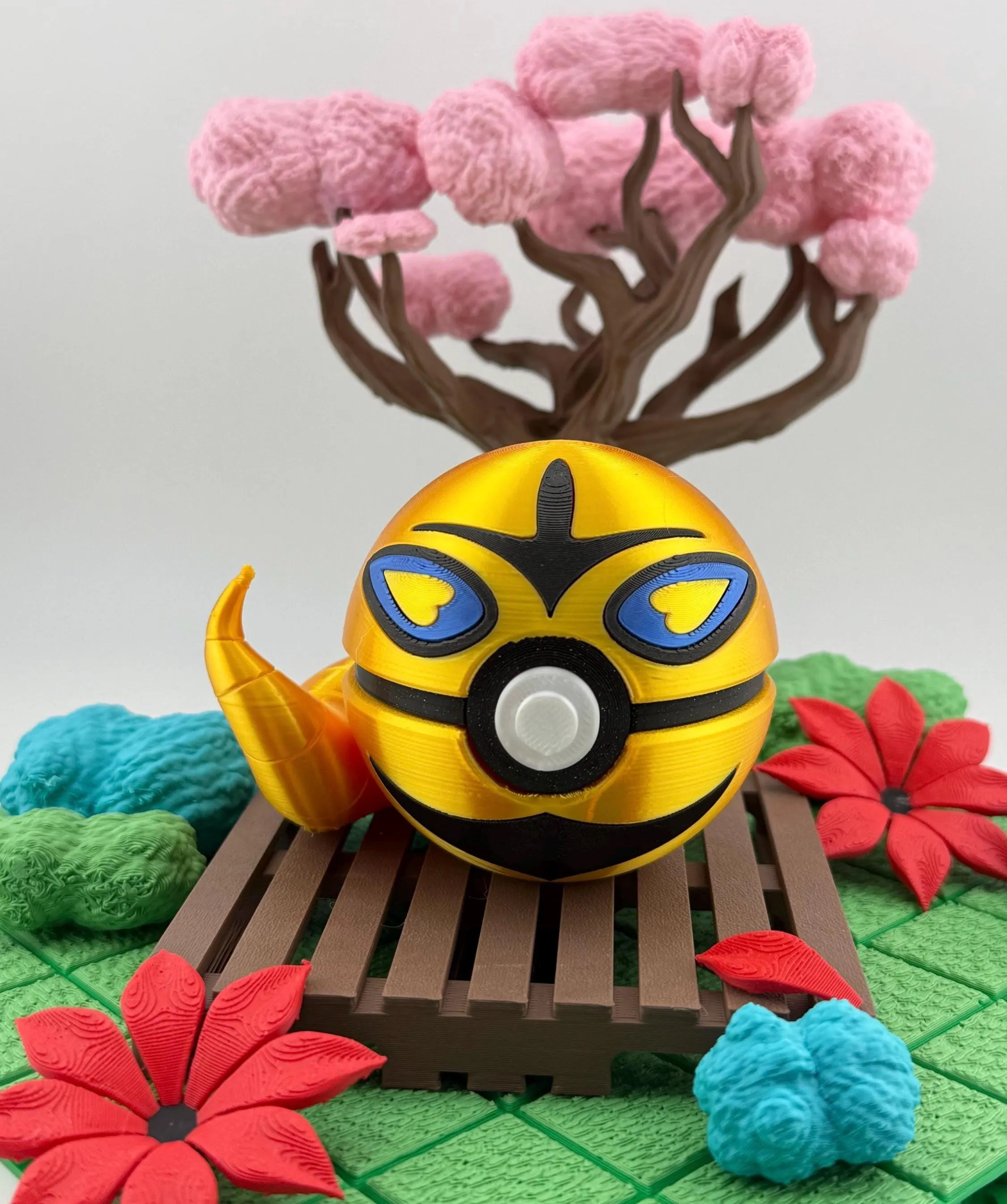 3D Printed Arbok Pokeball | Pokemon Display Decor — photo 2