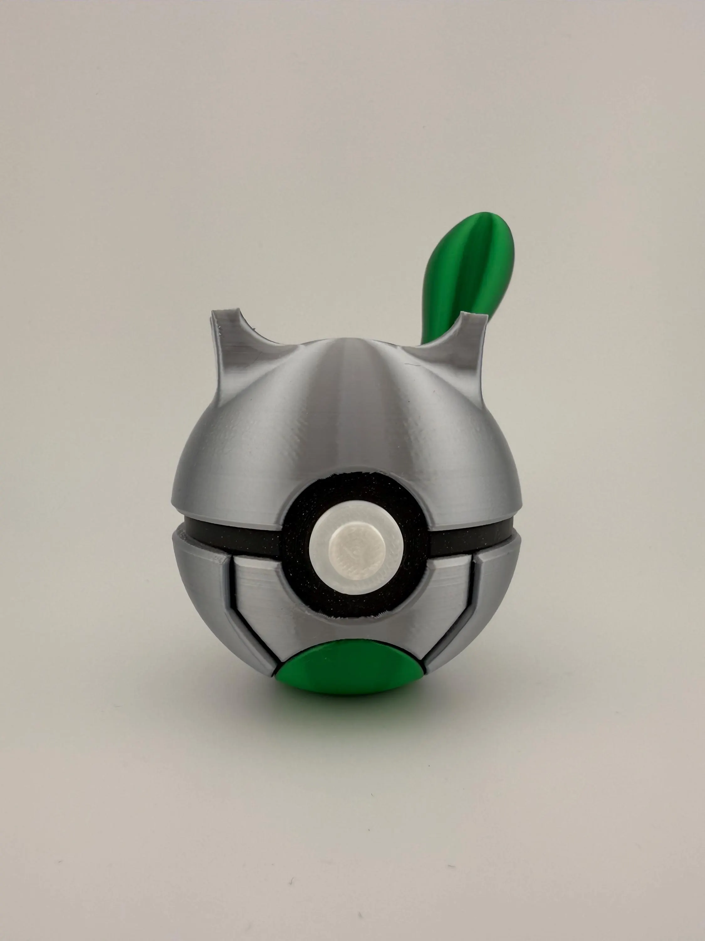 Mewtwo Pokeball | 3D Printed | Pokemon Collectors Gift | Shiny Mewtwo Pokeball Display & Decor Piece | N3D Licensed — photo 2