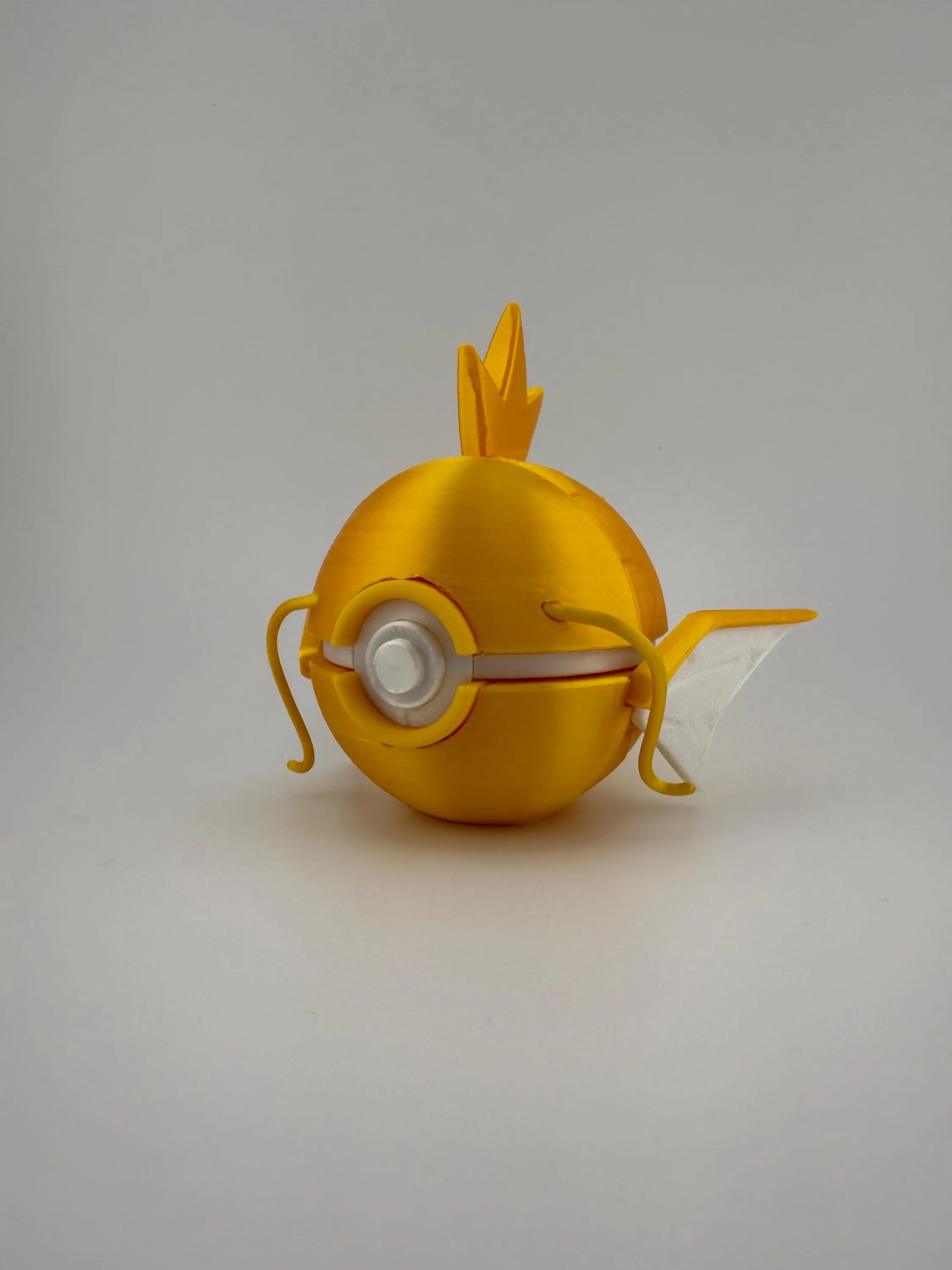 Magikarp Pokeball | 3D Printed | Pokemon Collectors Gift | Handmade Shiny Magikarp Pokeball Display & Decor Piece | N3D Licensed — photo 2